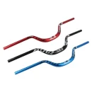 Τιμόνι Ποδηλάτου Αλουμινίου – Ανυψωμένο Design (Red / Black / Blue)